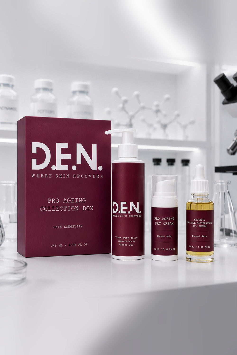 D.E.N. Pro-ageing Collection Box
