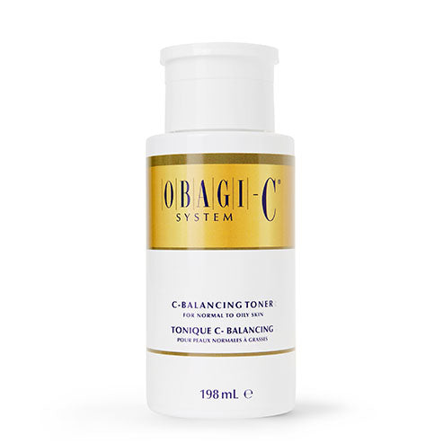 Obagi-C System C-Balancing Toner, 198ml white bottle with gold label