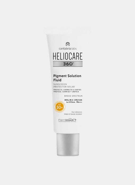 Heliocare 360 Pigment Solution Fluid SPF50, 50ml white tube with box